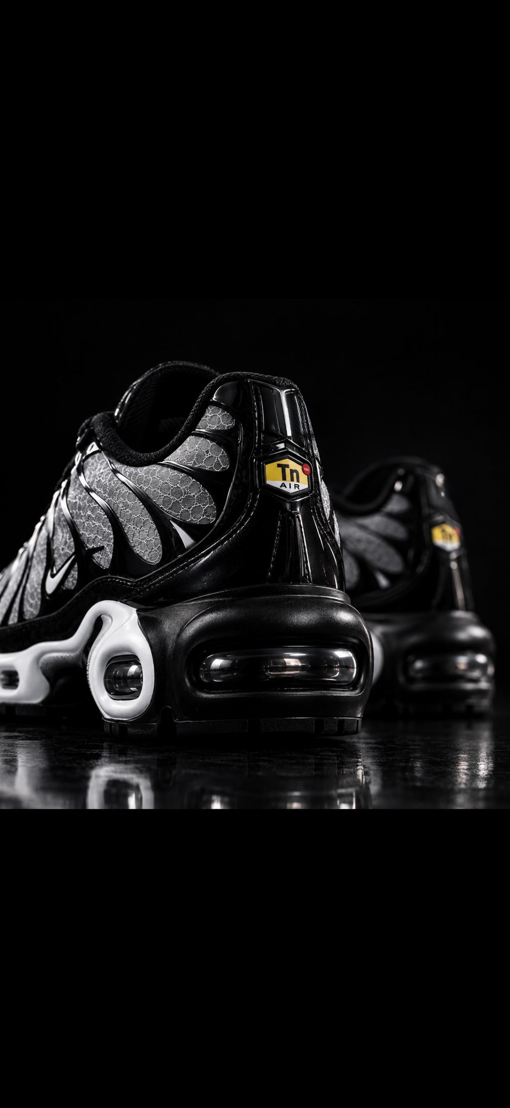 Nike Air Max Plus TN Black Metallic Silver