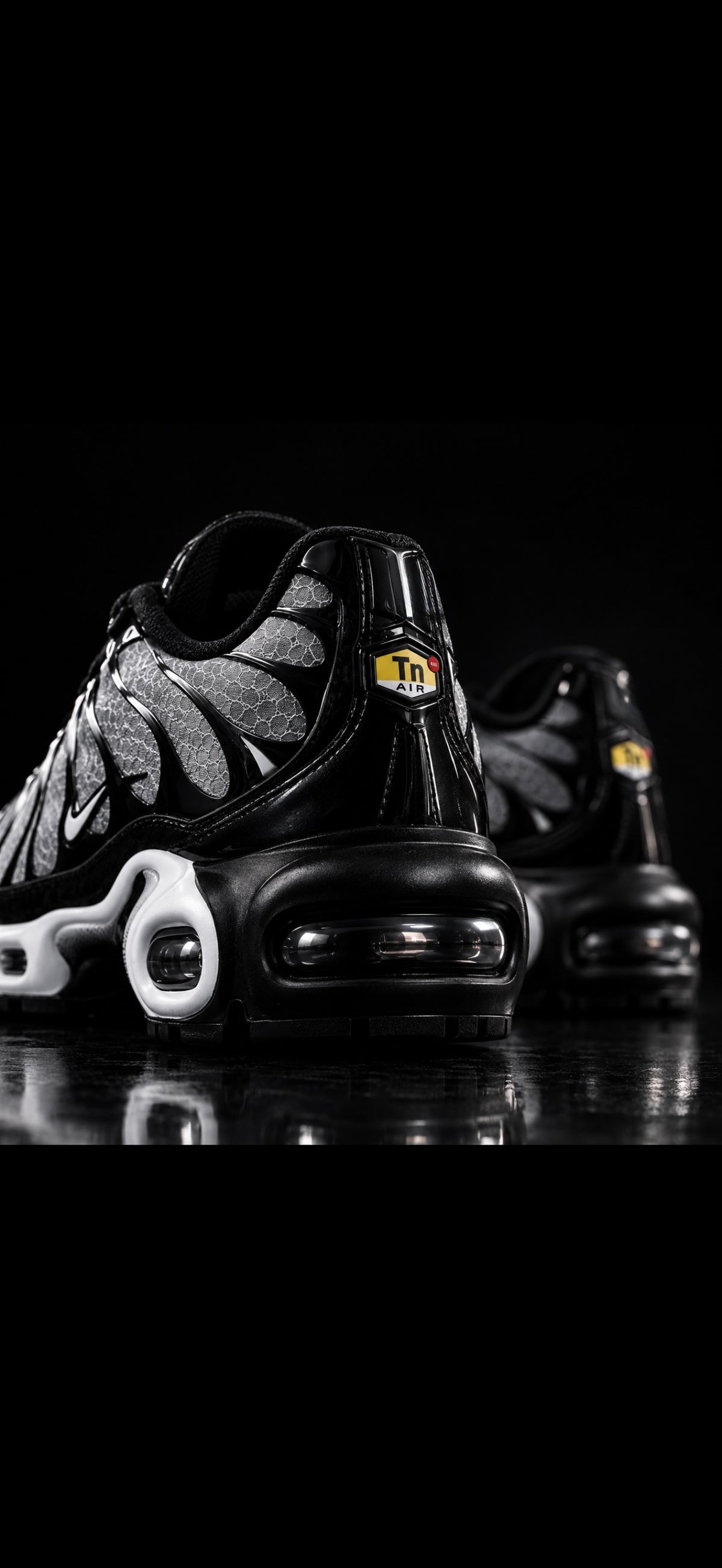 Nike Air Max Plus TN Black Metallic Silver