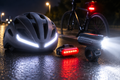 Pack Visibilité Vélo – Casque LED + Feu Arrière Clignotant + Lampe 1000 Lumens